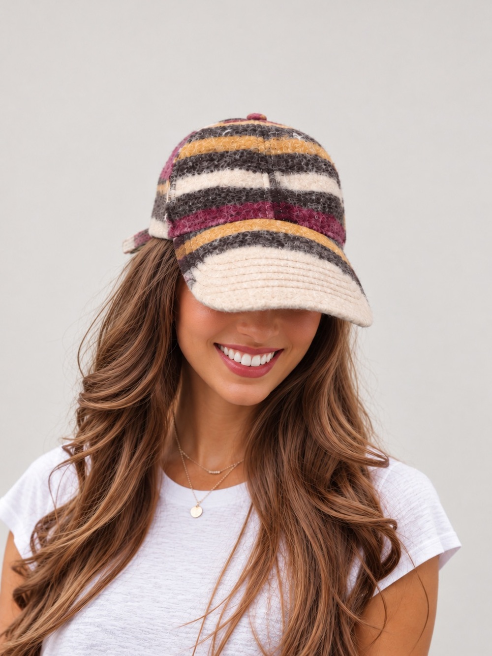 Vintage Roots Canada Cozy Plaid Wool Baseball Cap